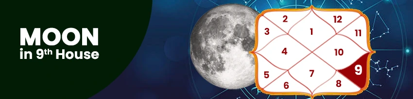 Moon in 9th House Moon in 9th House